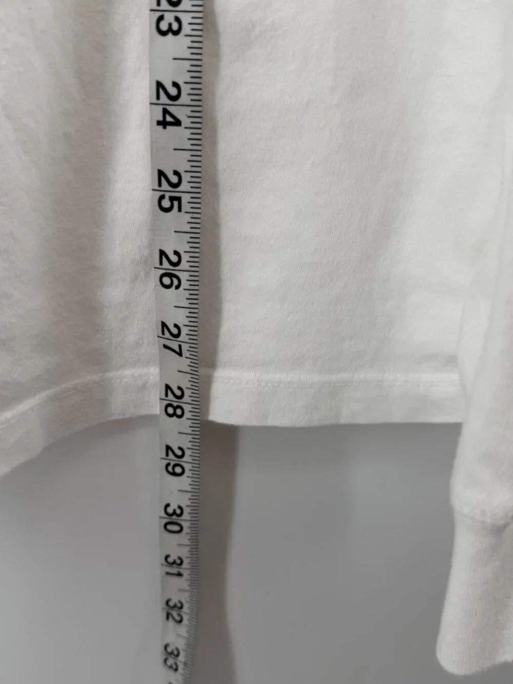 The North Face Men's White Long Sleeve T-Shirt Big Logo Size L Large Gorpcore